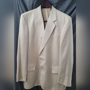 Elegant Cream Men's Blazer